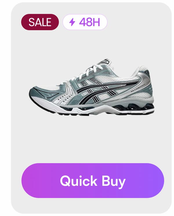 ASICS Gel-Kayano 14 White Fjord Grey