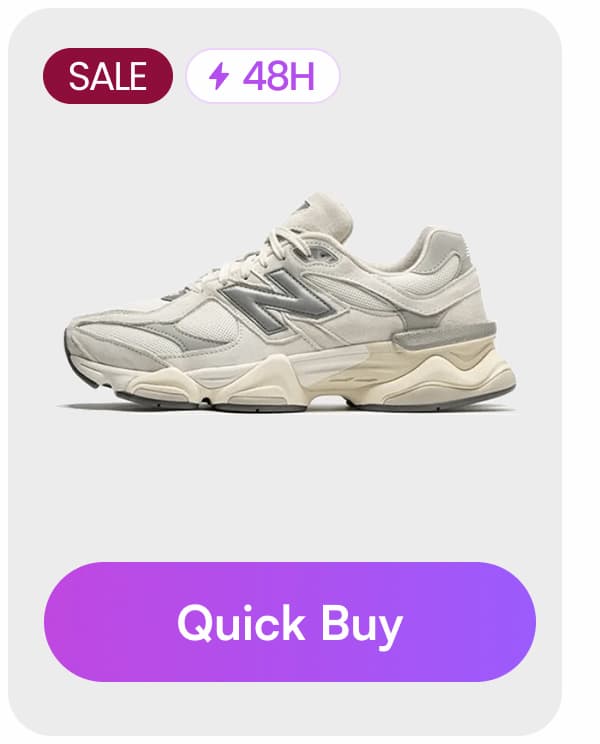 New Balance 9060 Sea Salt White