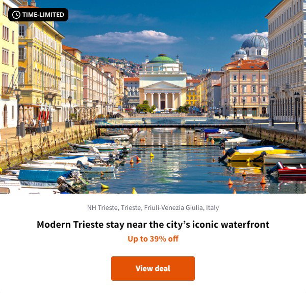 Modern Trieste stay near the city%27s iconic waterfront