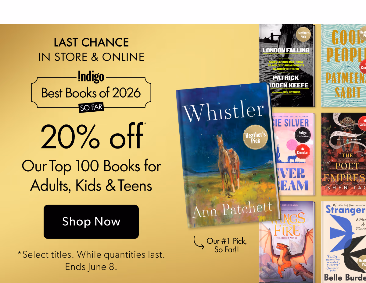 LAST CHANCE IN STORE & ONLINE | 20% off Our Top 100 Books for Adults, Kids & Teens