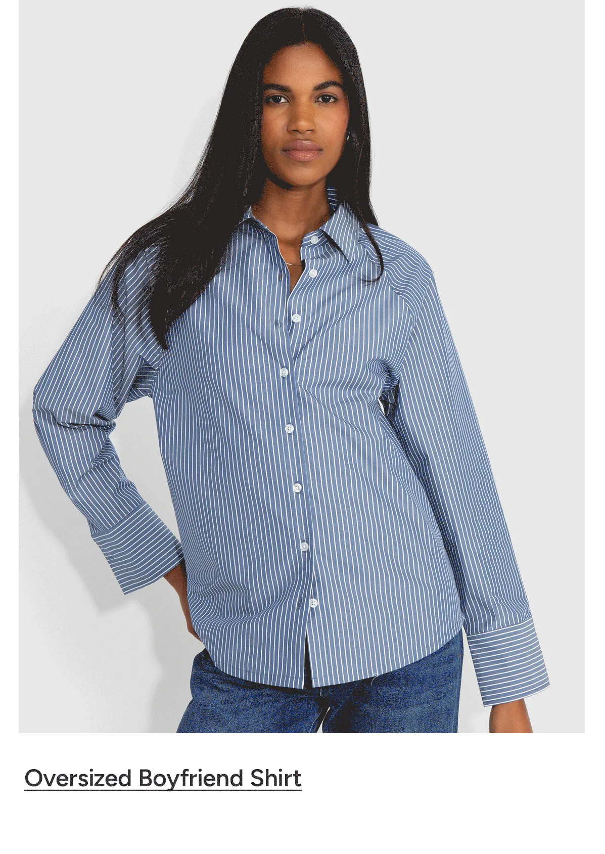Oversized Boyfriend Shirt