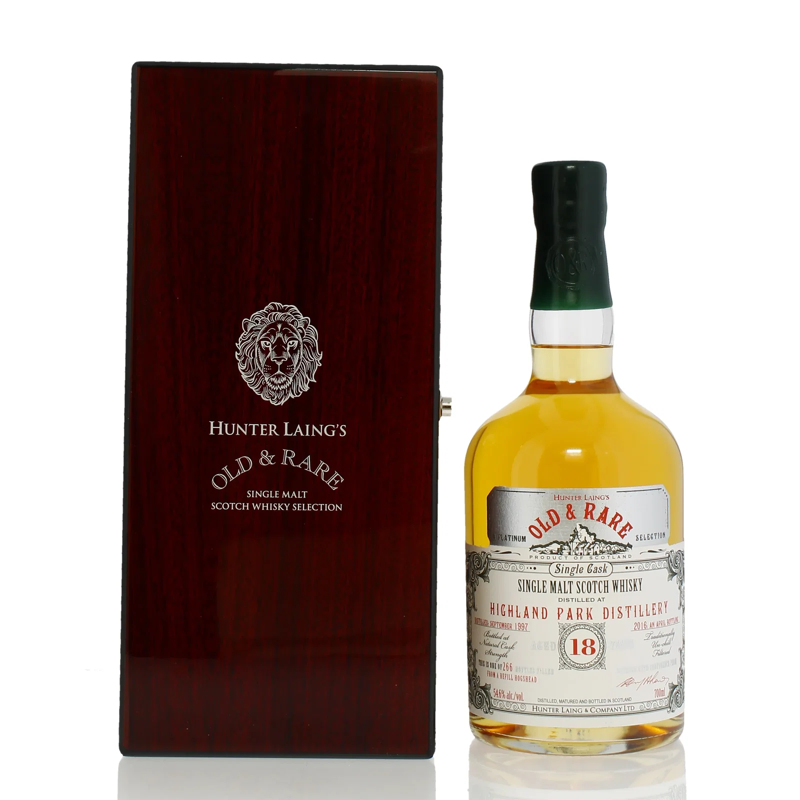 Highland Park 1997 18 Year Old Single Cask Hunter Laing Platinum Old & Rare