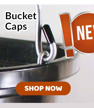 Bucket caps universal safety covers