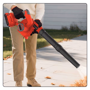 Cordless Leaf Blower Vacuum, Battery and Charger Set By LivingSURE™