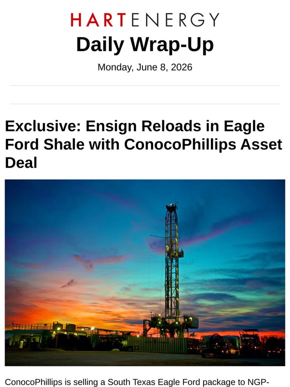 Exclusive: Ensign Reloads in Eagle Ford Shale with ConocoPhillips Asset Deal; Alliance Resources, CEO to Buy Minerals Interests for $400MM
