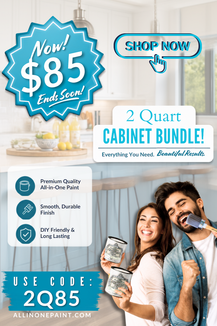 image of promo for our 2 Quart Cabinet Bundle for only $85 with code 2q85