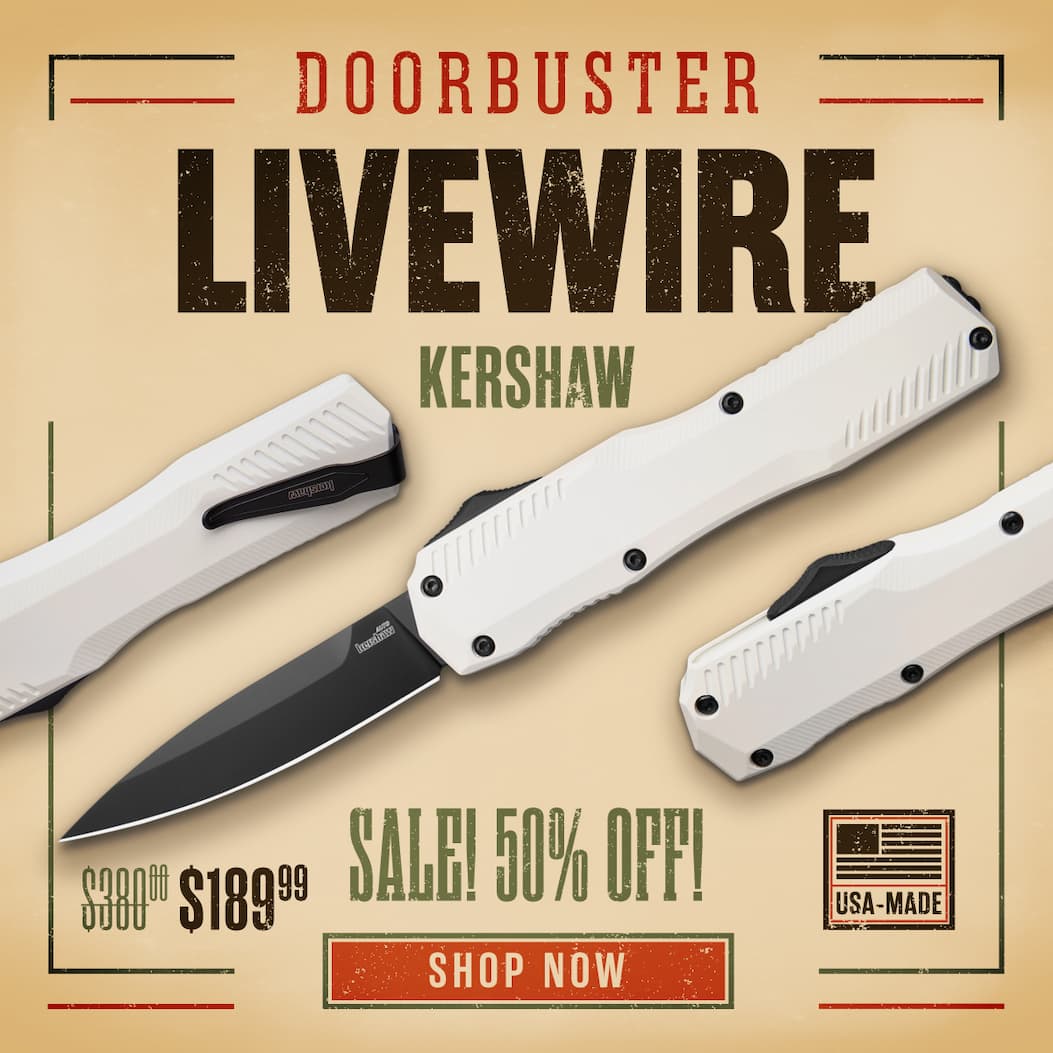 Doorbuster: Kershaw Livewire