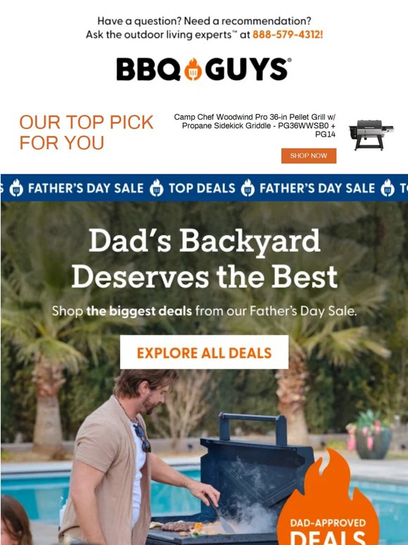 Only the best (deals) for Dad 🏅