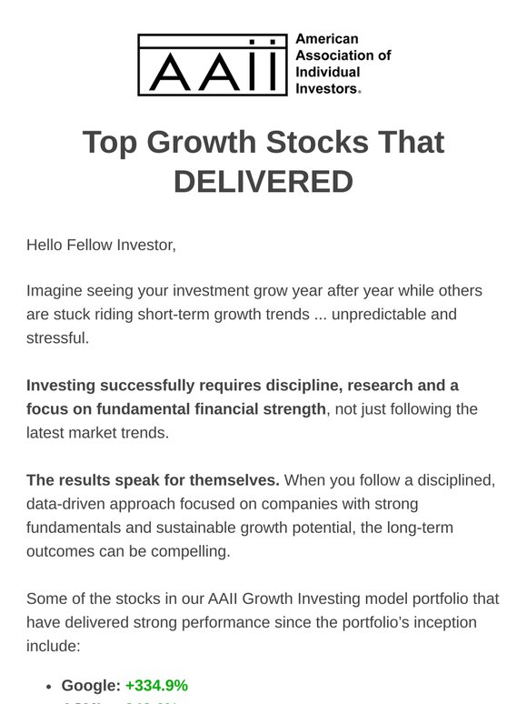 Top Growth Stocks That DELIVERED