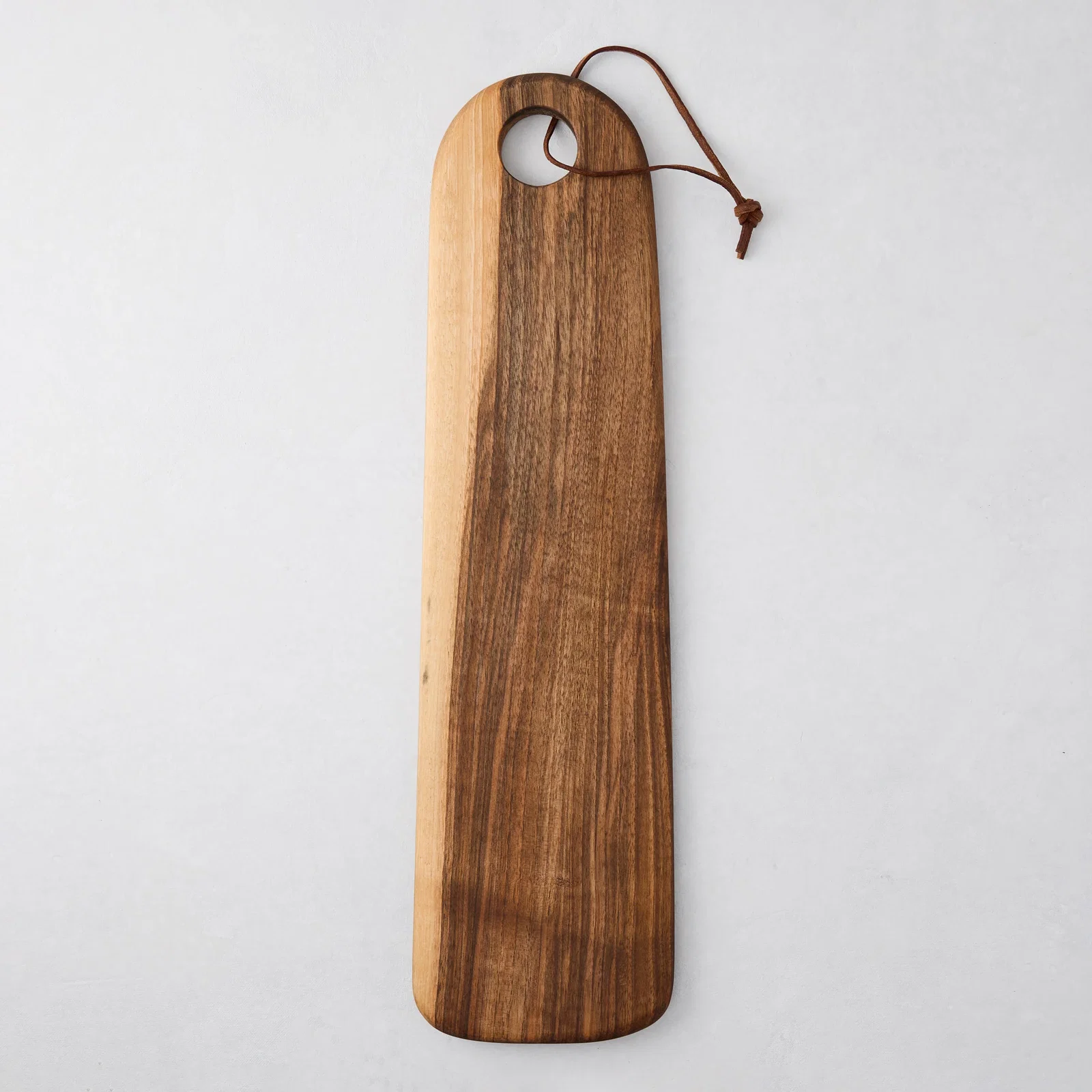 Image of Artisan Olive Wood Oval Serving Board