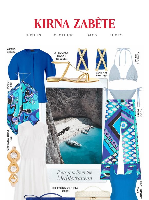 Monday Moodboard: Postcards from the Mediterranean