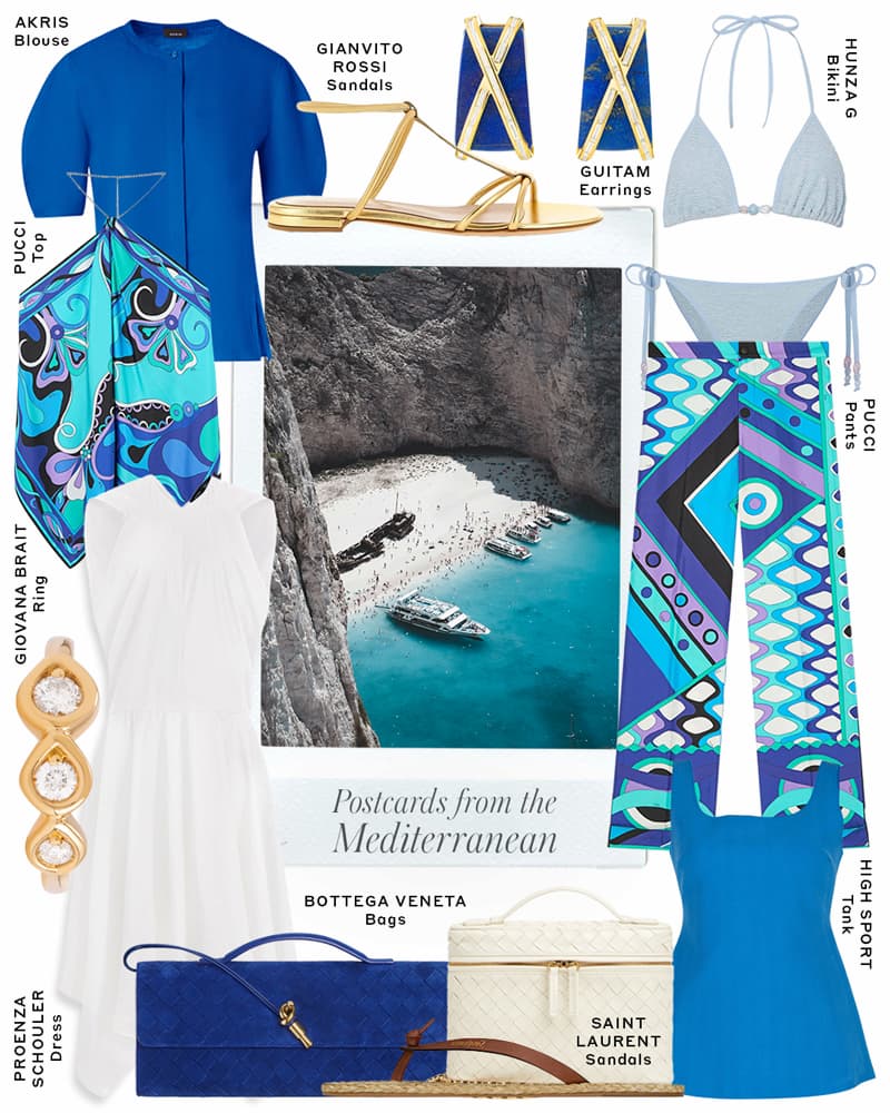 Monday Moodboard: Postcards from the Mediterranean
