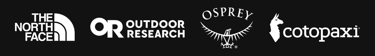The North Face, Outdoor Research, Osprey & Cotopaxi