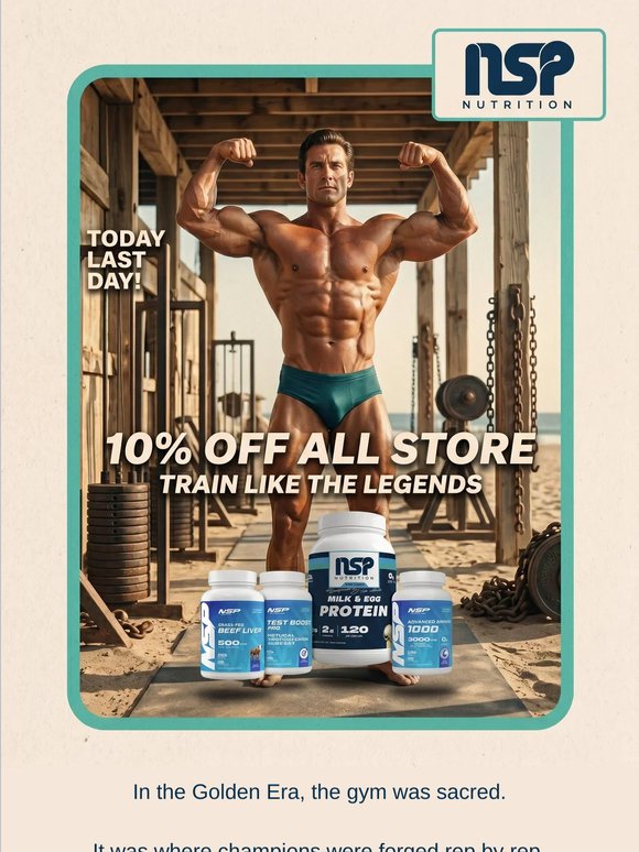 The Iron Never Lies! 10% Off Sitewide!