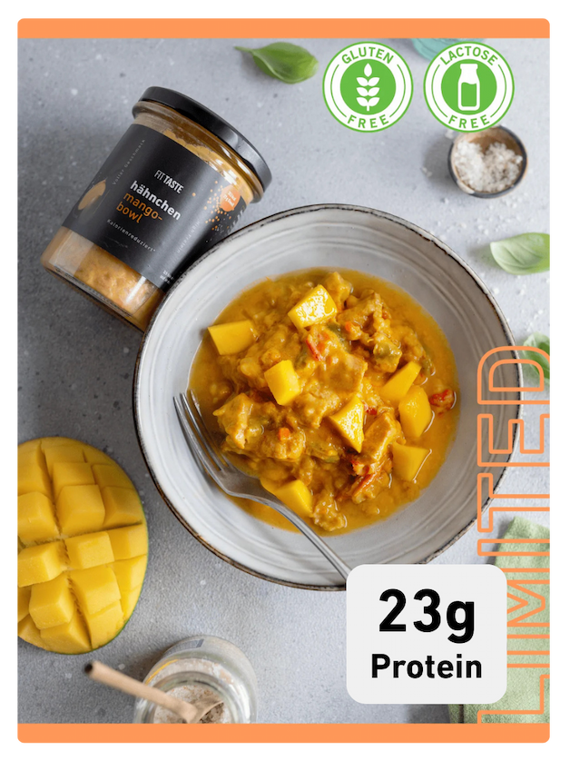 hähnchen mango bowl