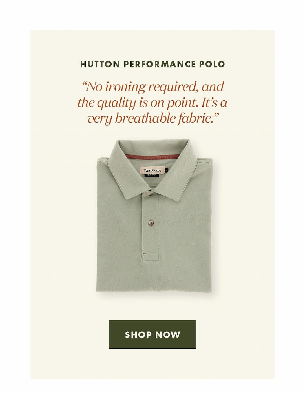 Hutton Performance Polo