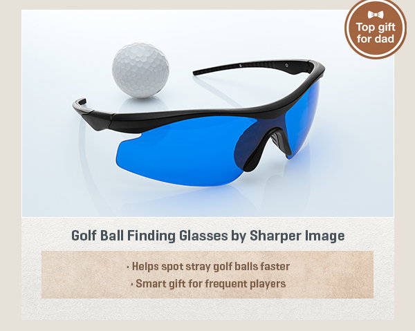 Golf Ball Finding Glasses by Sharper Image