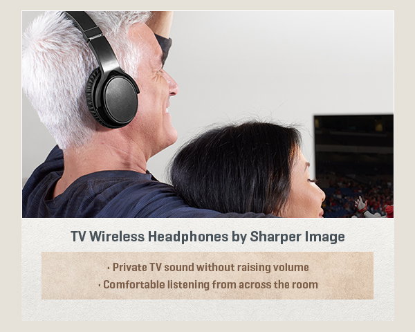 TV Wireless Headphones by Sharper Image