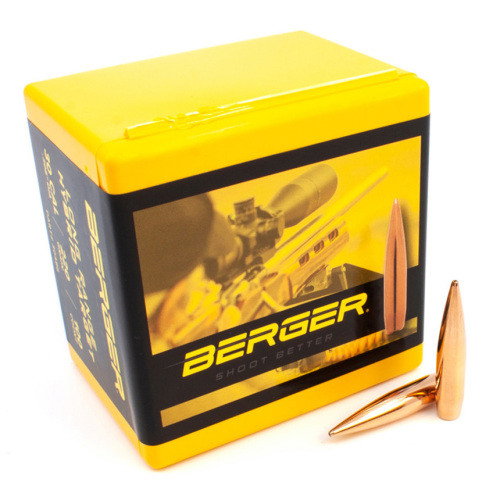 Image of Berger 30 Cal 220 Gr LR Hybrid Target Bullets (100 Ct)