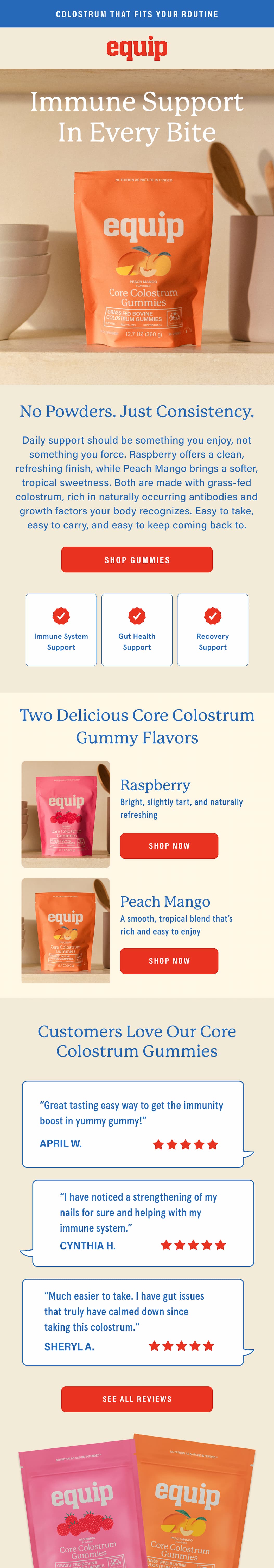 Immune Support In Every Bite