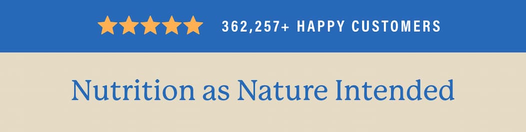 Nutrition as nature intended