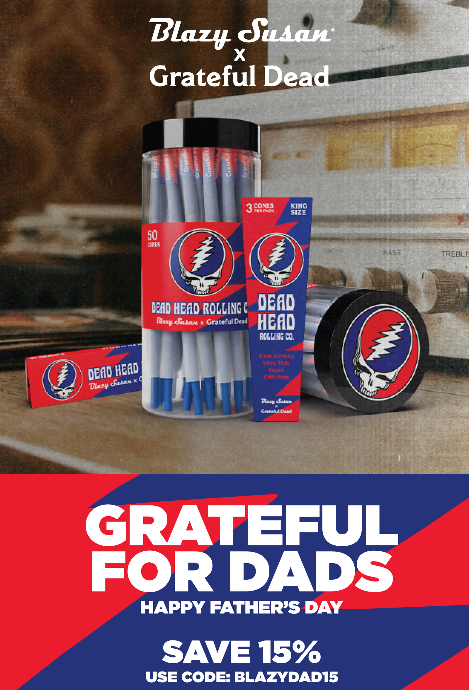 GRATEFUL FOR DADS 15% off for Father's Day