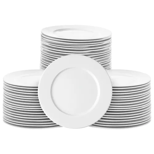 Set piatti Super Pack piani, 50 pezzi
