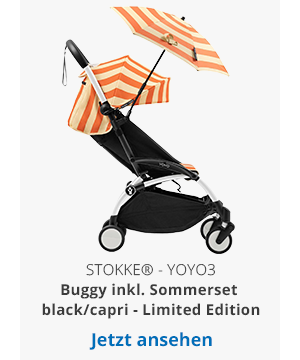 	 Stokke® - YOYO3 Buggy inkl. Sommerset black / capri - Limited Edition