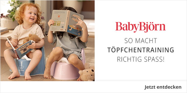 BabyBjörn - so macht Töpfchentraining Spaß - Jetzt entdecken! 