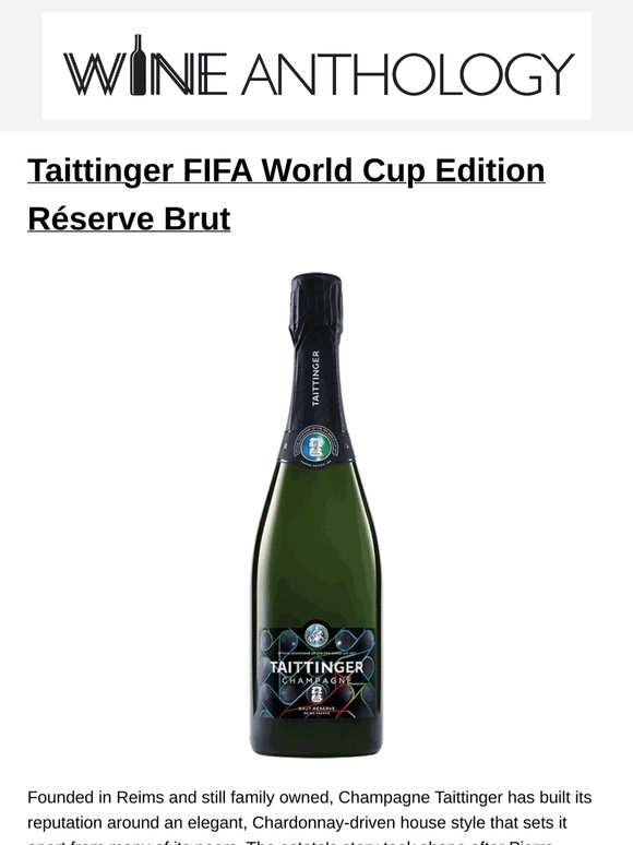 Limited design: Official Champagne of the FIFA World Cup ⚽