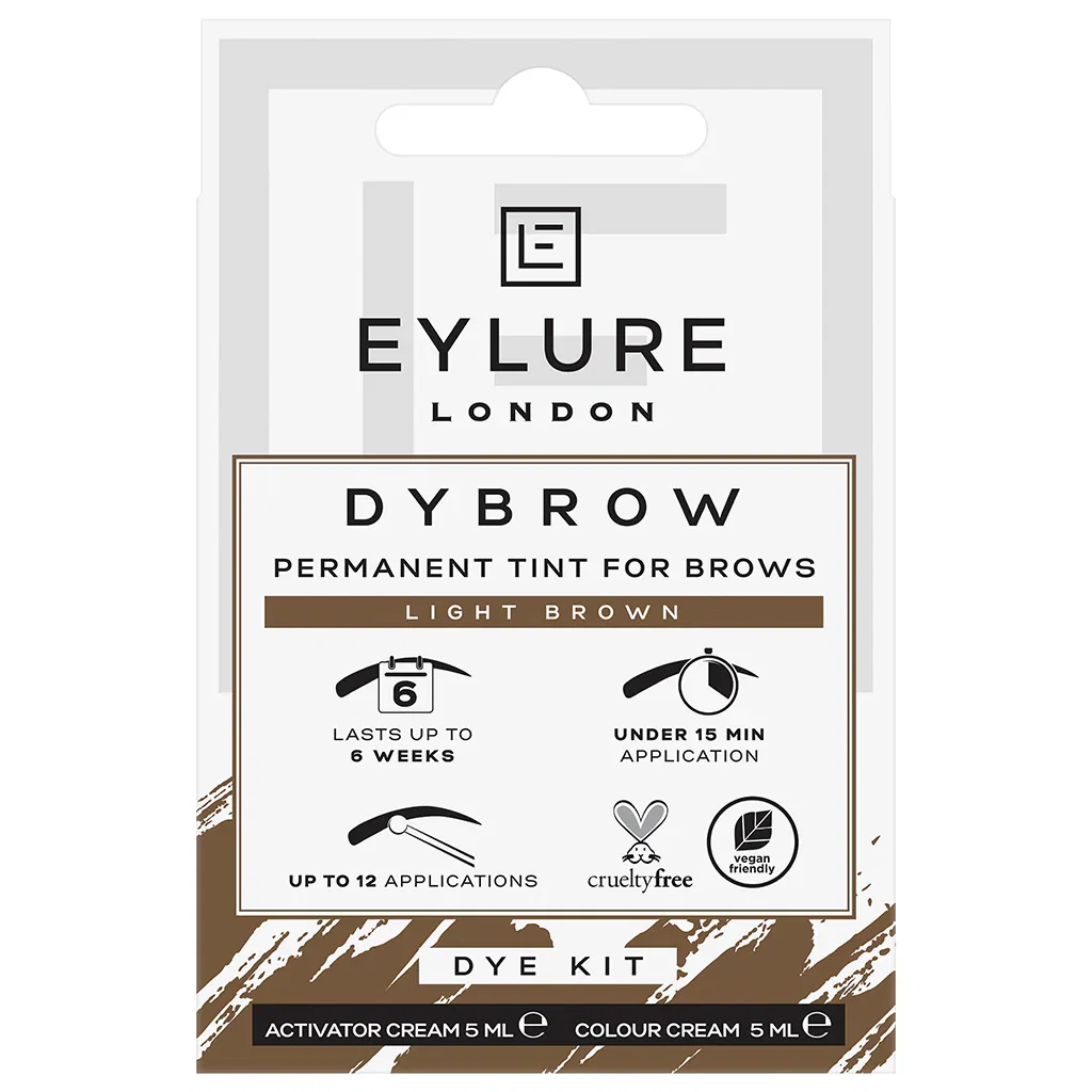 Image of Eylure Dybrow Permanent Eyebrow Tint - Light Brown