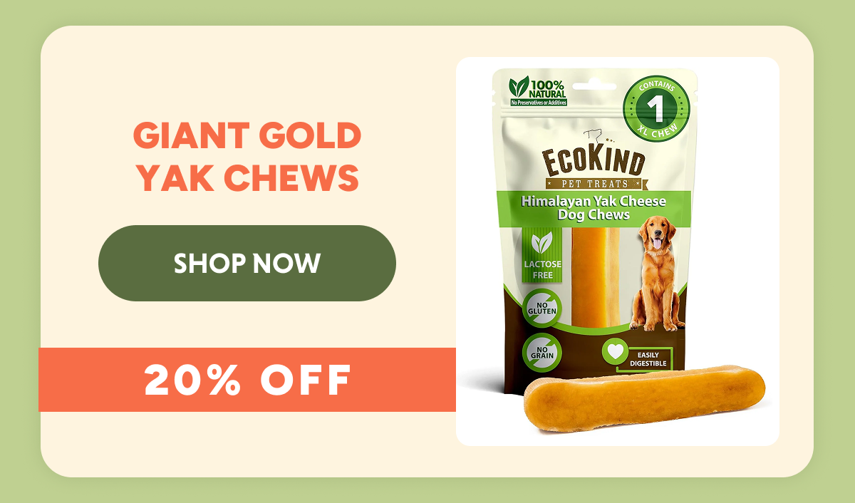 EcoKind GIANT Gold Yak Chews