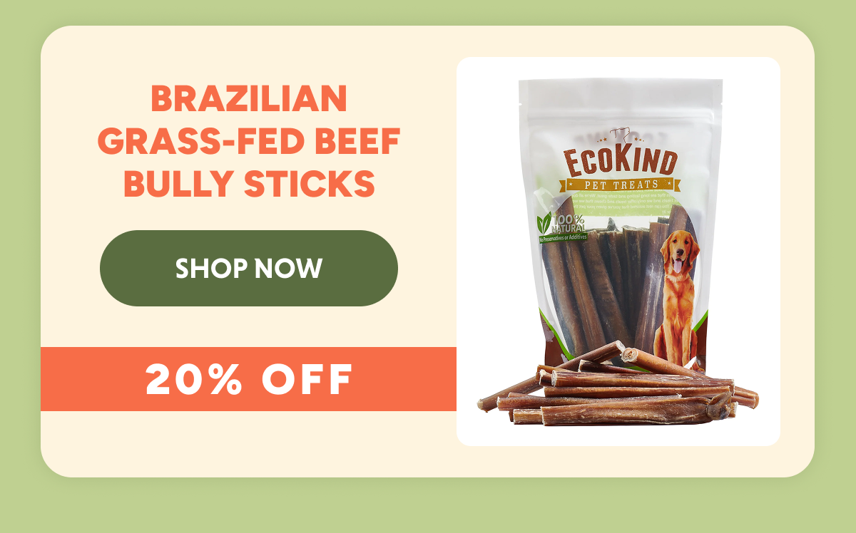 Brazilian Grass-Fed Beef Bully Sticks