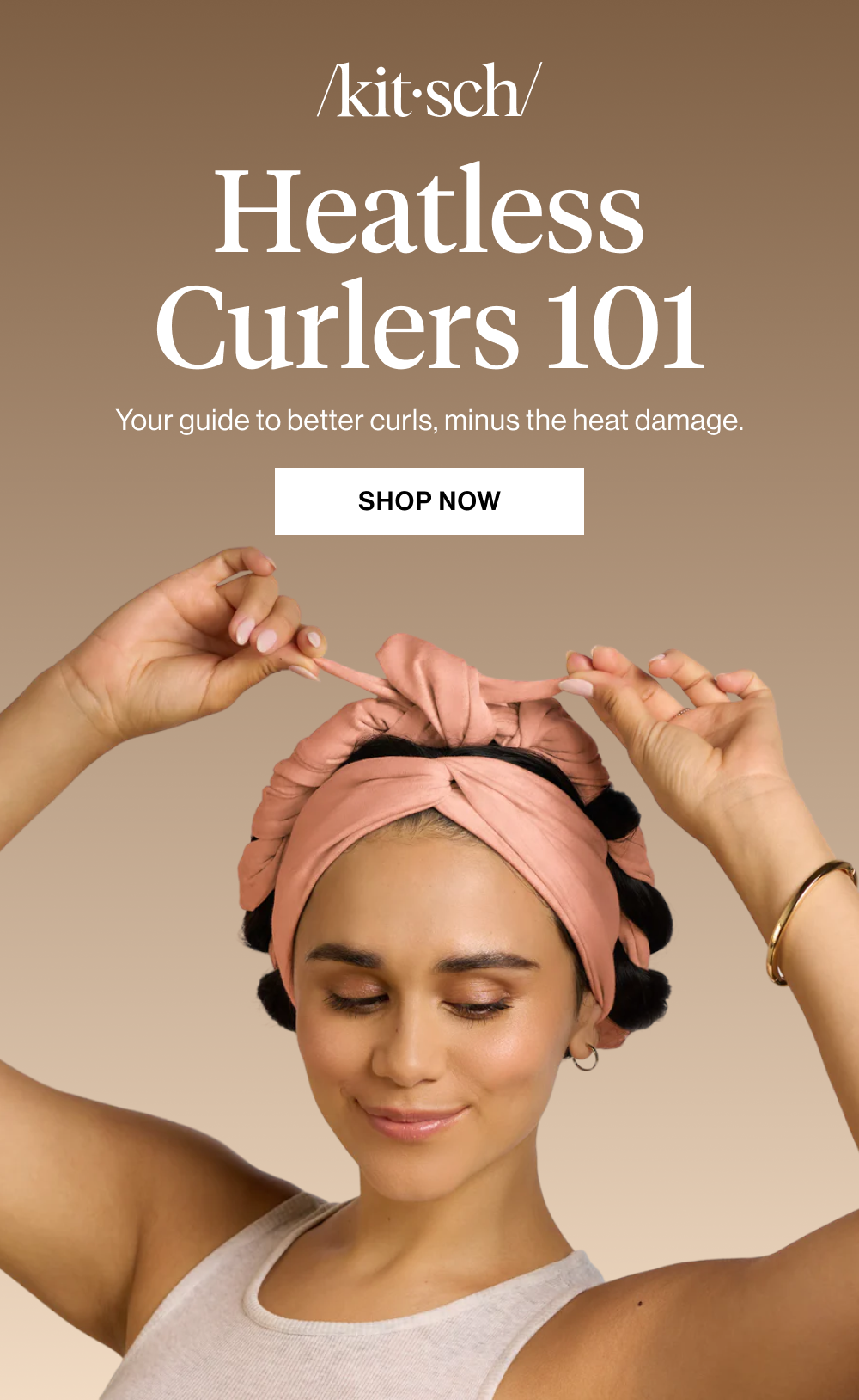Heatless Curlers 101. Your guide to better curls, minus the heat damage.