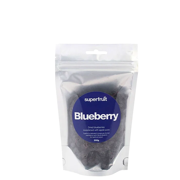 Superfruit Torkade Blåbär sötade med Äppeljuice 200 g 