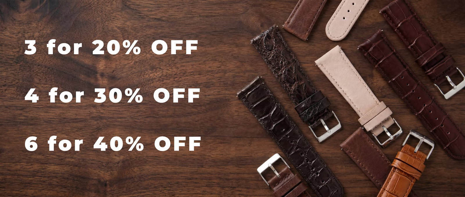 BUY 3 GET 20% OFF