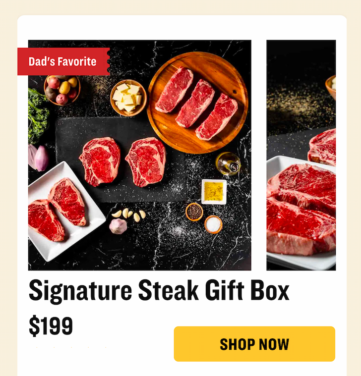 Good Ranchers - Father's Day - Signature Steak