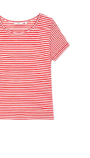 Cotton Rich Stripe T-Shirt