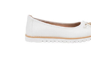 Slip on Ballerina Shoe With Charm