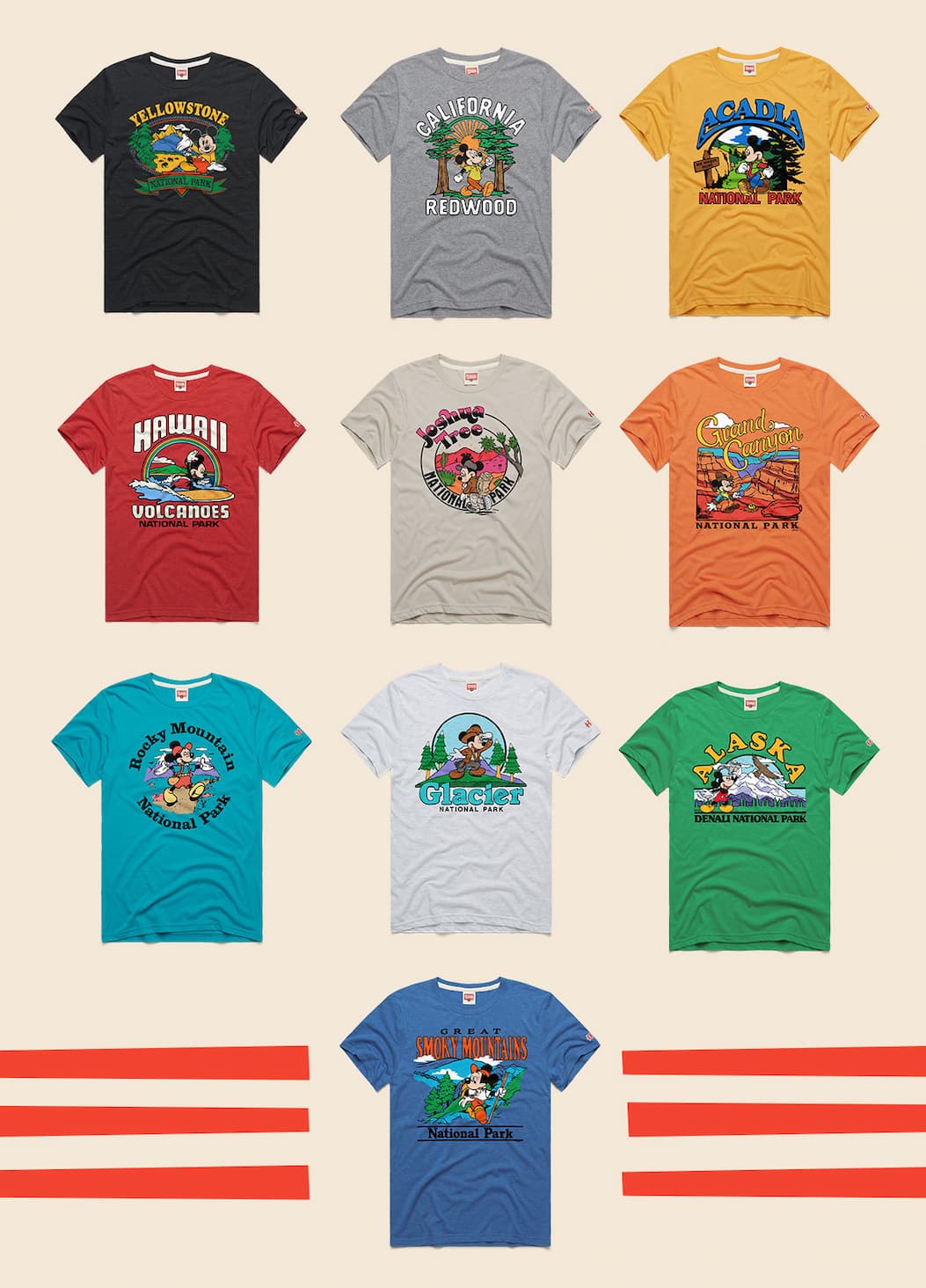 Shop Mickey x National Parks Collection
