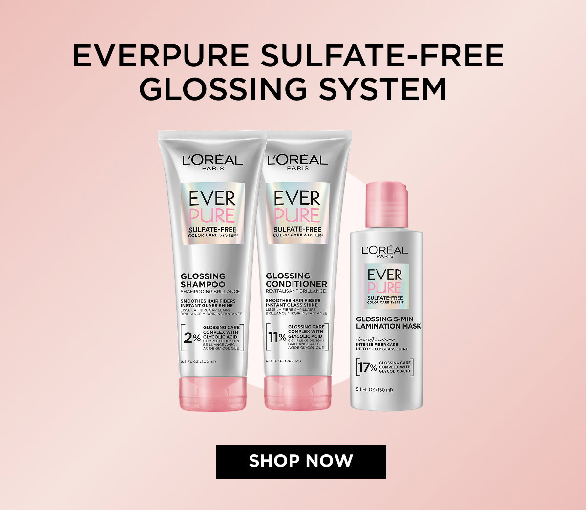 EverPure sulfate free glossing system