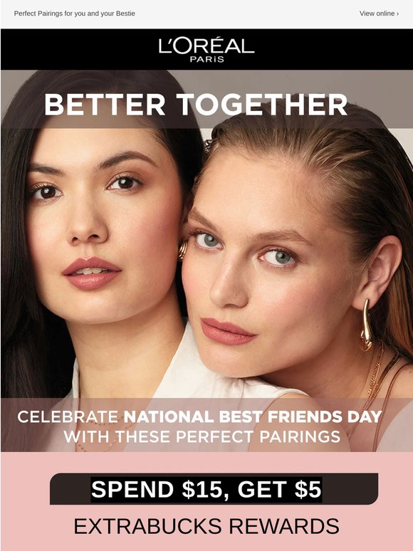 👭 Spend $15, Get $5: Celebrate Best Friends Day at CVS
