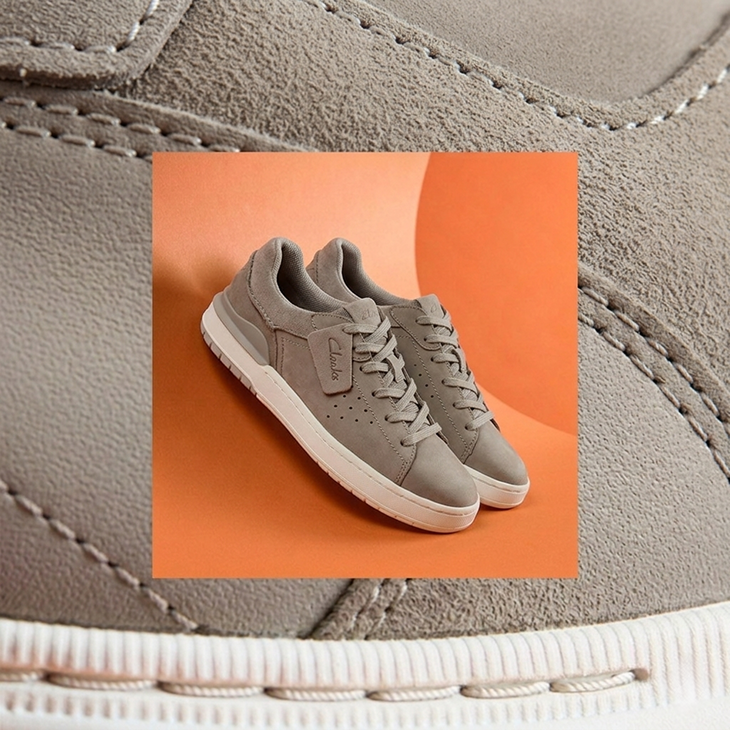 Shop Courtlite 2 Run Grey Nubuck