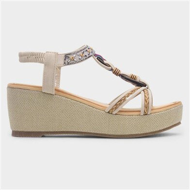 Lilley & Skinner St Lucia Womens Beige Sandal