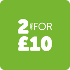 2 pairs for £10