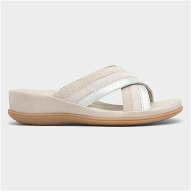 Lilley & Skinner Caicos Womens Beige Mule Sandal