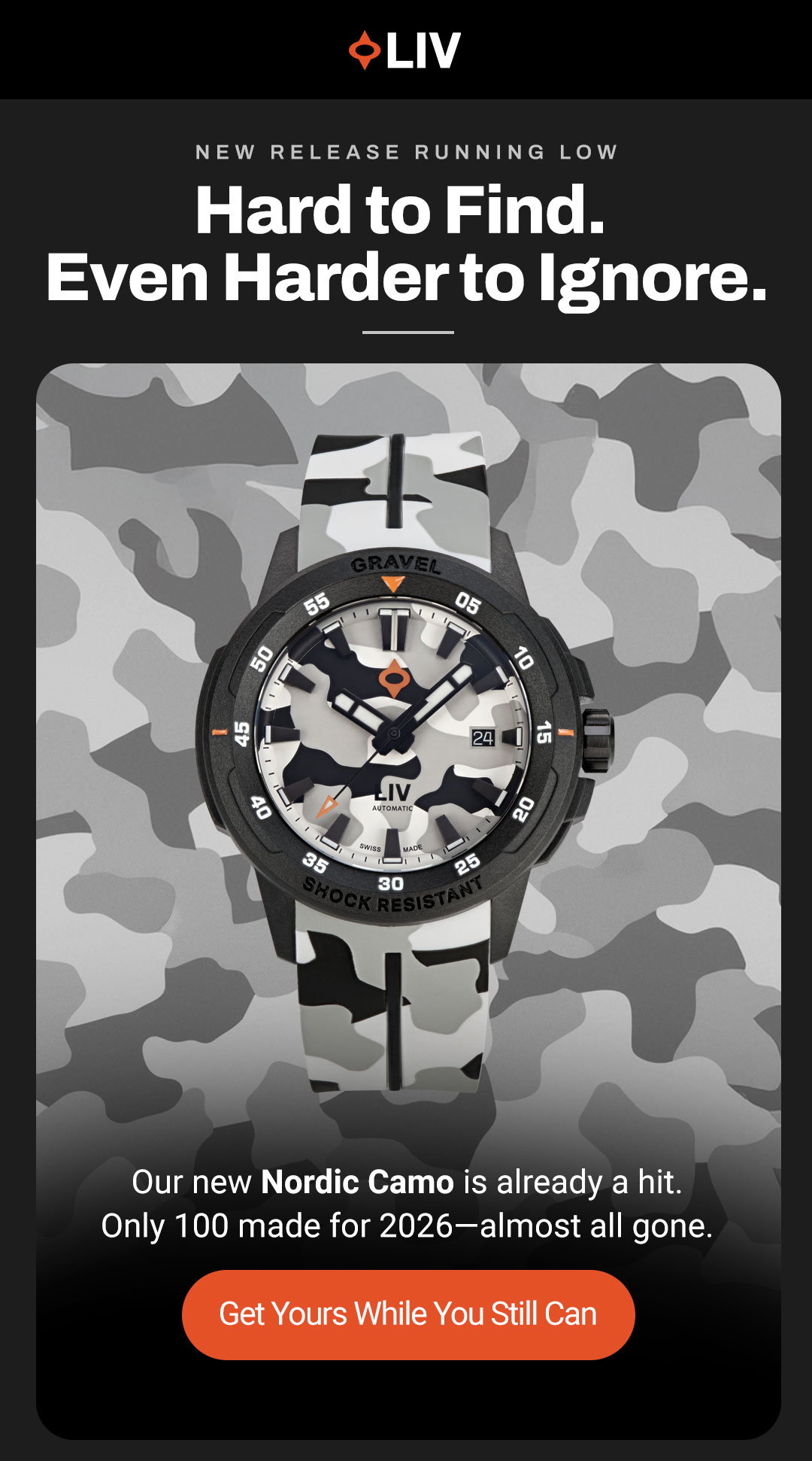 The NEW Gravel 001 Nordic Camo is now LIVE.