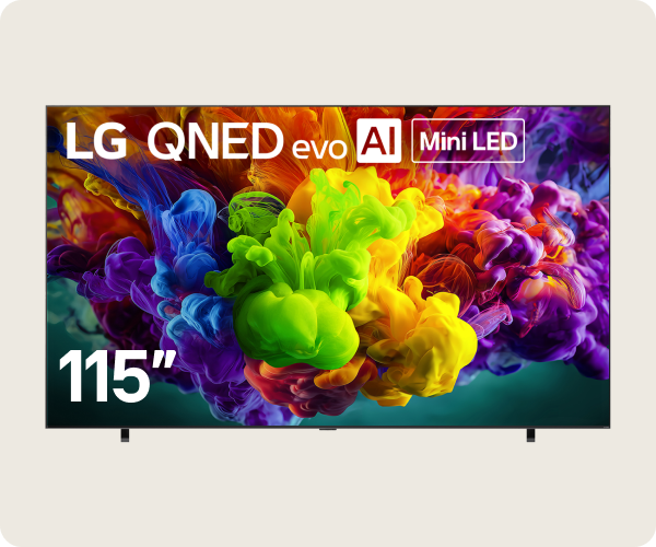 LG QNED evo AI Mini LED