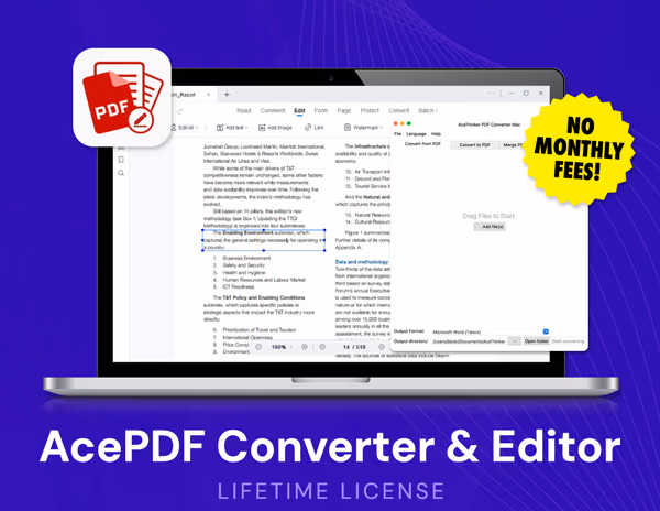 PDF Converter Pro: Lifetime License