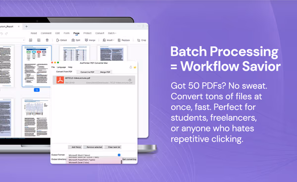 PDF Converter Pro: Lifetime License